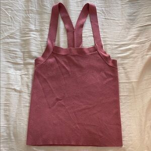 Anthropologie Pink Sweater Top